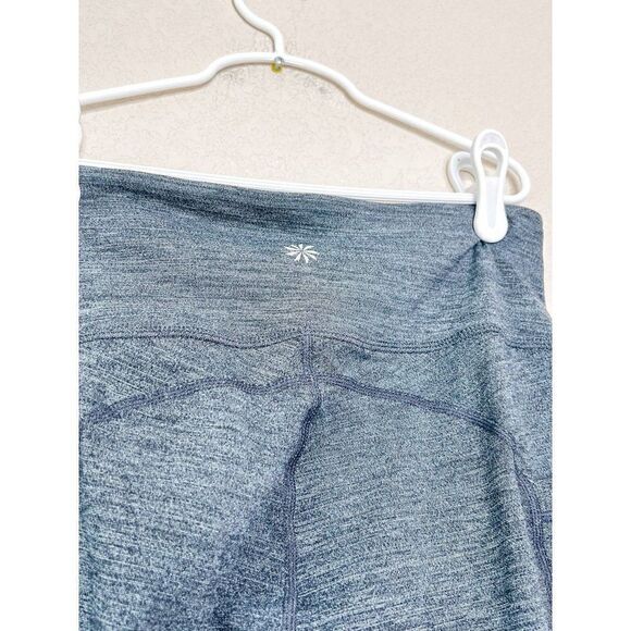 Athleta High Rise Chaturanga Criss Cross Gray Leggings Size Small - Picture 5 of 6